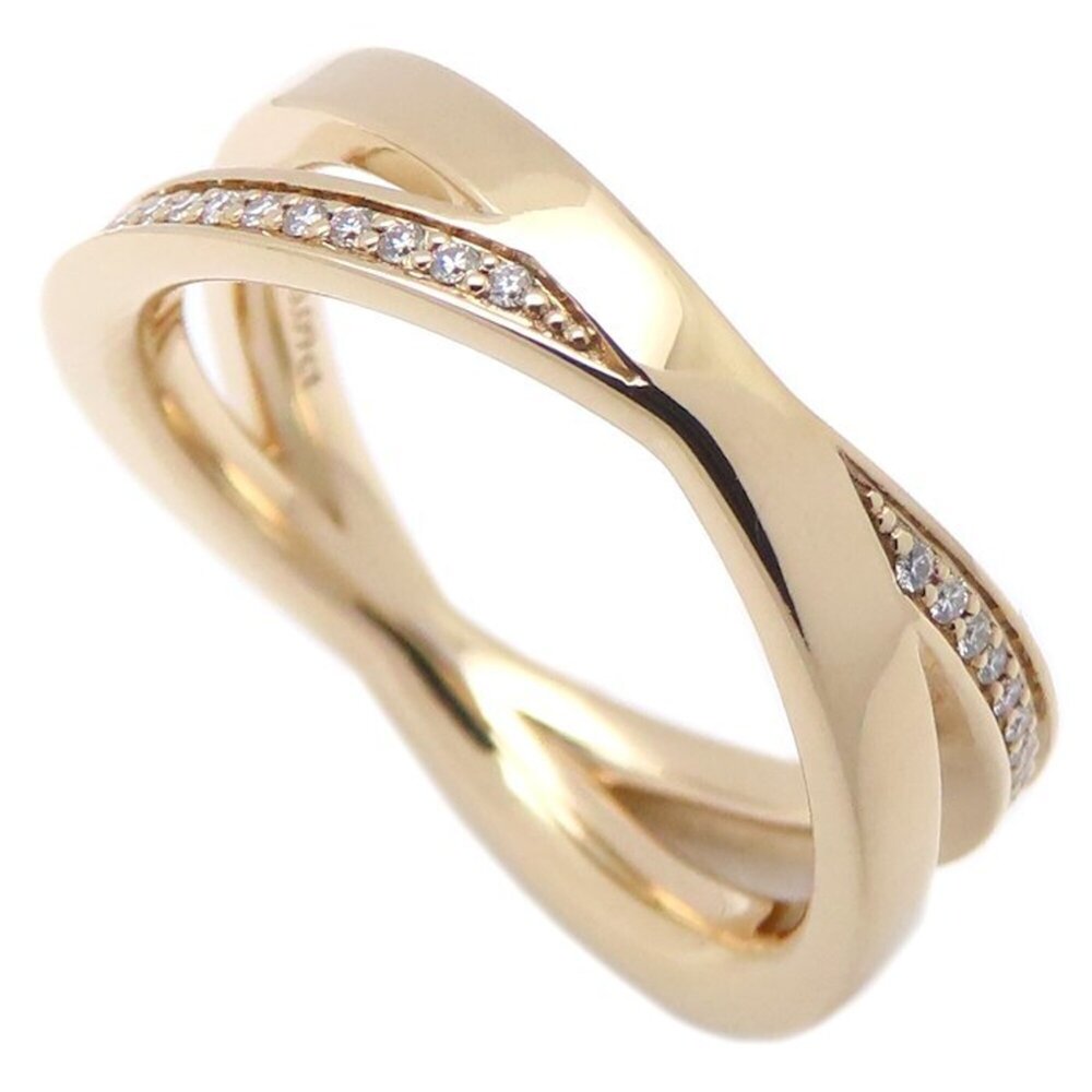 TIFFANY&Co. X Narrow Ring Diamond 18KPG 295899